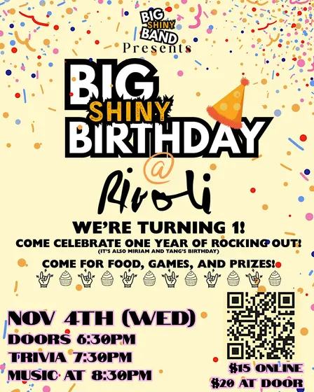 BigShinyBirthday @ The Rivoli