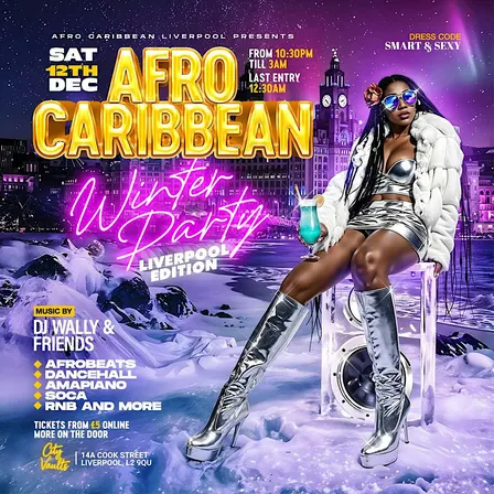 Afro Caribbean Winter Party – Liverpool Edition
