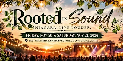 Rooted in Sound — A Celebration of Local Music & Community SATURDAY ENTRY