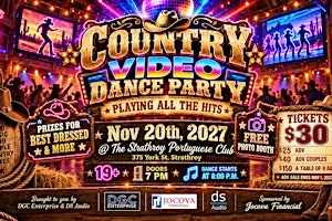 Strathroy Country Video Dance Party at the Strathroy Portuguese Club