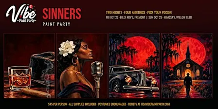 Sinners Paint Party Part 2 at Mimosa's