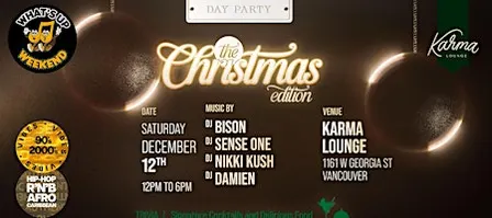 What’s Up Weekend | Christmas Edition – Day Party