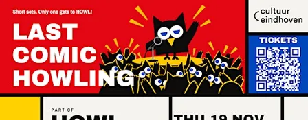 LAST COMIC HOWLING — Stage Cocktail Comedy Night (HOWL Edition)