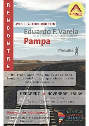 Rencontre littéraire avec l'auteur argentin Eduardo F. Valera