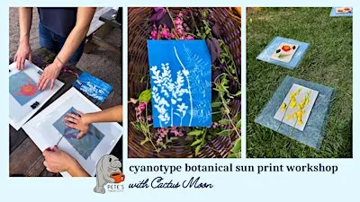 Dec 20: Make Your Own Botanical Art Gifts: Sun Printing Workshop