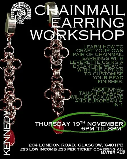 CHAINMAIL EARRING WORKSHOP