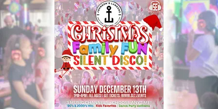Christmas Family Fun Silent Disco at Johnson's Landing – Dance Party 12/13