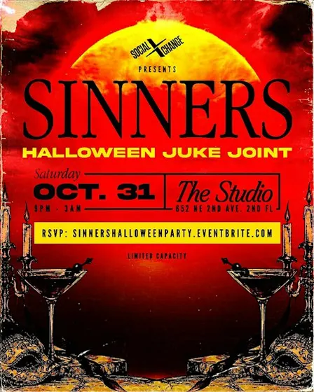 Sinners: A Halloween Juke Joint Costume Party Presented by Socialxchange