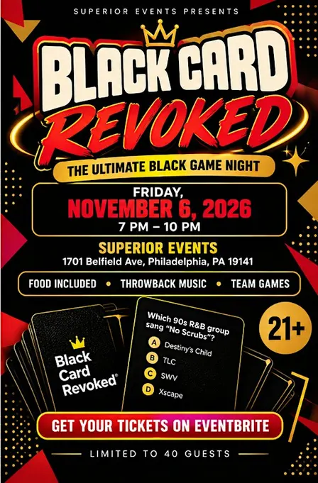 Black Card Revoked Game Night Experience