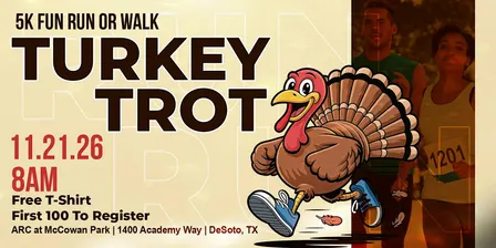 5K Fun Run or Walk Turkey Trot