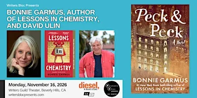 Lessons in Chemistry's Bonnie Garmus and David Ulin