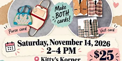KJS Outlet Card Making Class: Create, Craft and Connect