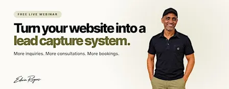 Free Webinar: Turn Your Website Into a Lead Capture System
