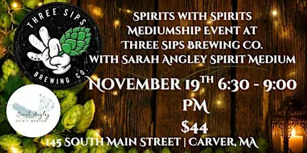 Spirits with Spirits at Three Sips Brewing Co.