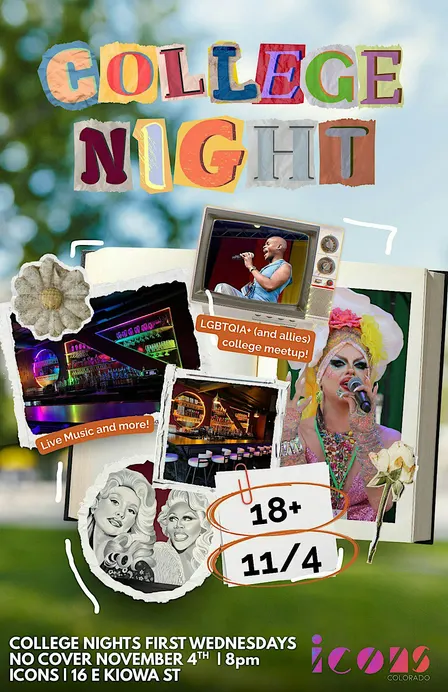 College Night at Icons - LGBTQIA+ Meetup