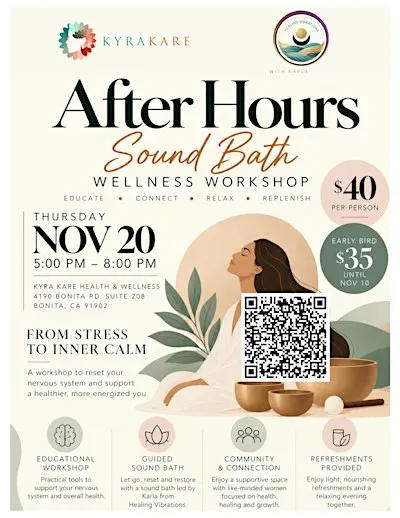 Sound Bath Wellness Workshop