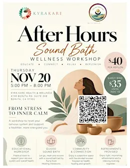 Sound Bath Wellness Workshop