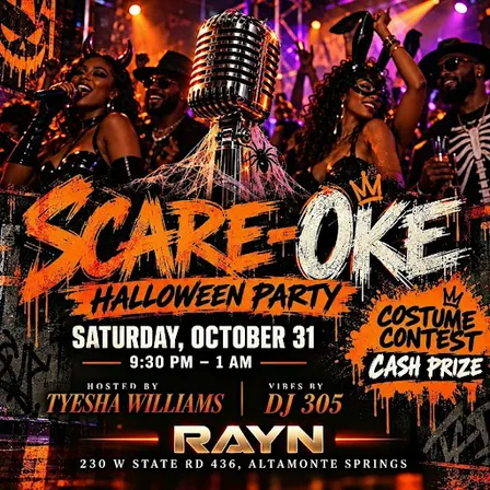 SCARE-OKE Halloween Party