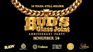 Bud's Glass Joint 14th Anniversary Party
