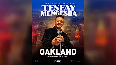 TESFAY MENGESHA LIVE at CAVE OAKLAND