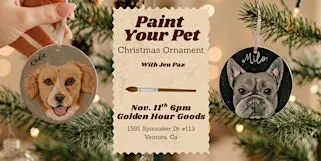Paint Your Pet - Christmas Ornament
