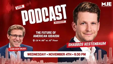 Live Podcast with Shabbos Kestenbaum