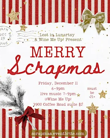 December Merry Scrapmas Junk Journal Event