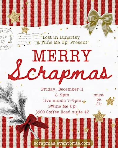 December Merry Scrapmas Junk Journal Event