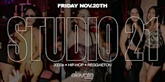 2000s, HIP-HOP, REGGAETON ROOFTOP PARTY @ ELEVATE LOUNGE: STUDIO21