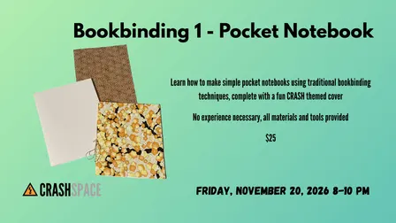 Bookbinding 1 - Pocket Notebook