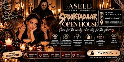 SPOOKTACULAR OPEN HOUSE ✨