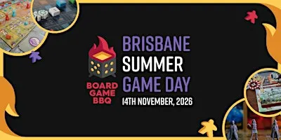 Board Game BBQ Brisbane Summer Game Day 2026