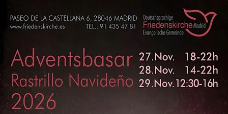 Adventsbasar / Mercadillo de Navidad 2026