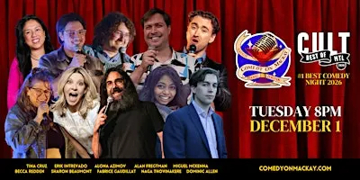 Tuesday Night Stand-Up Comedy Montreal | Comedy on Mackay | #1 Rated Show
