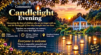 Candlelight Evening NZ - Honouring Our Children