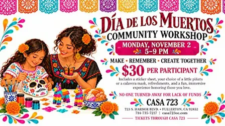 Dia De Los Muertos Community Event -11/2/2026