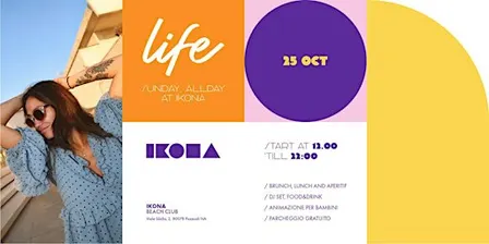 Domenica 25 Ottobre: IKONA @LIFE (Ingresso Omaggio)