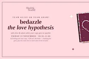 Bedazzle Your Book · The Love Hypothesis Edition