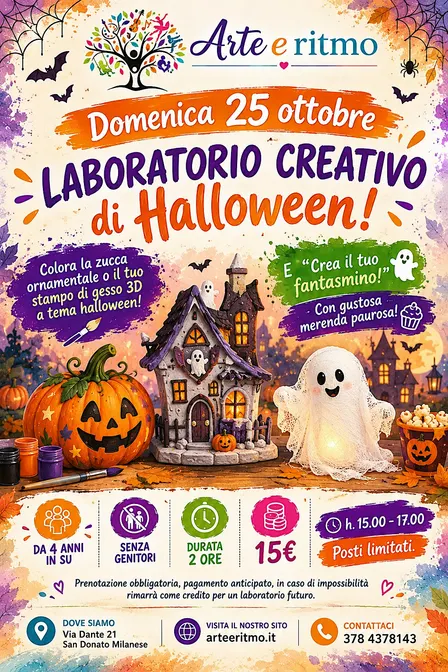 Laboratorio creativo di Halloween