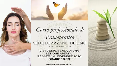 CORSO DI PRANOTERAPIA: PARTECIPA AD UNA LEZIONE APERTA!