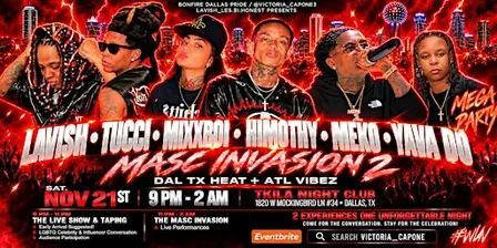 ATL TAKEOVER MASC INVASION MEGA PARTY PART II @ TKILAS DALLAS, TX