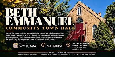 Beth Emmanuel Community Town Hall