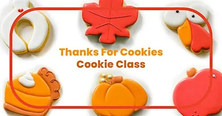 11:00 AM - Thank Goodness for Cookies! Cookie Decorating Class