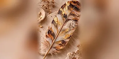 2 hour encaustic feather workshop - create two feathers!