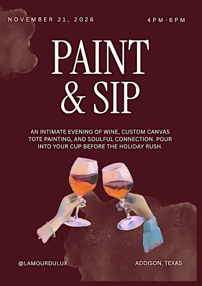 The Portable Sanctuary-Paint & Sip