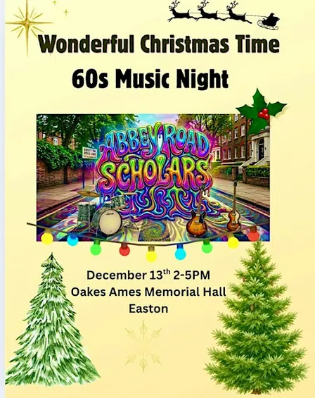 Wonderful Christmas Time 60s Music Night