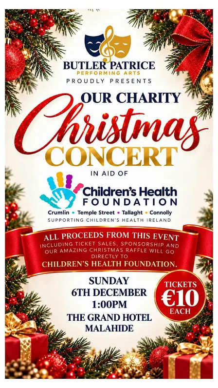 BPPA Charity Christmas Concert in aid of Childre’s Health Foundation