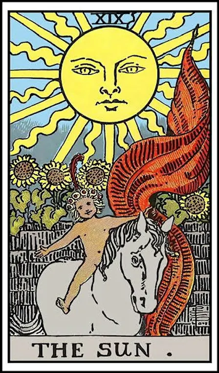 tarot card embroidery workshop