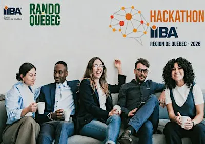 Hackathon de l’IIBA – Région de Québec | 21 novembre à l’Université Laval