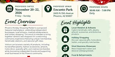 Phoenix Holiday Shopping Market